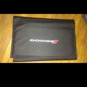 Dodge glove compartment manual holder